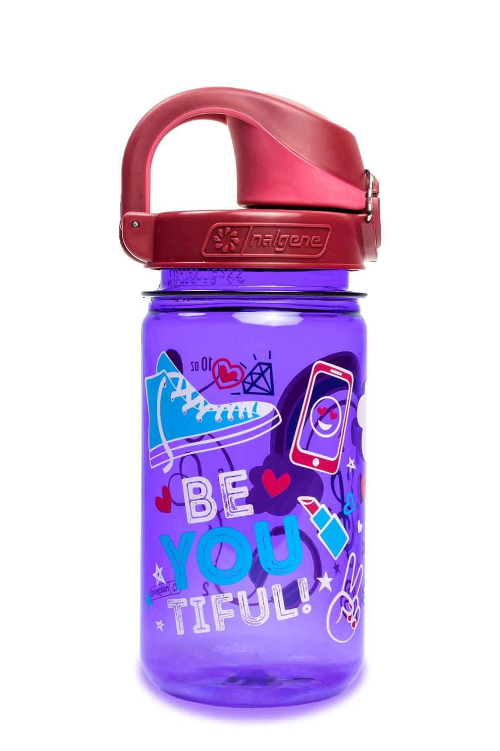 12oz On-The-Fly Kids Lock-Top Bottle with Graphics Z7