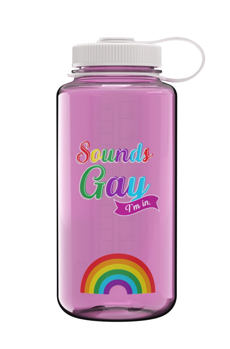 32oz Wide Mouth Pride Bottle C8