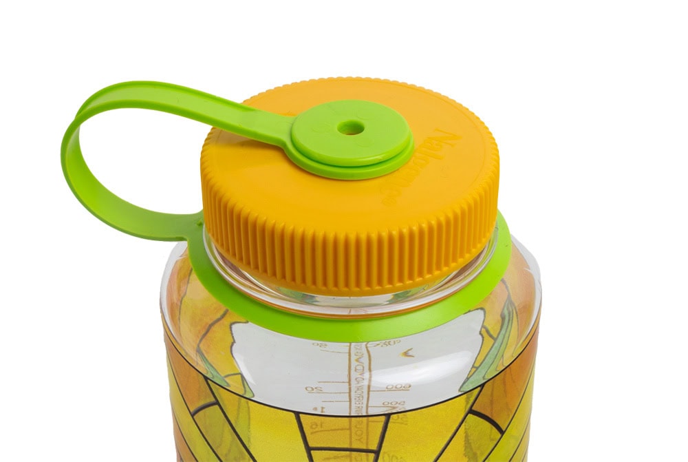 32oz Wide Mouth Stained Glass Print Bottles B3