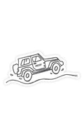 SUV Sticker T4