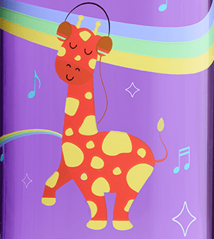12oz Kids Grip-N-Gulp with Graphics L9