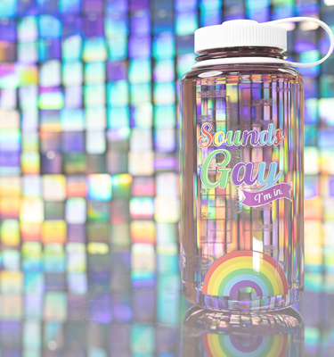 32oz Wide Mouth Pride Bottle C8